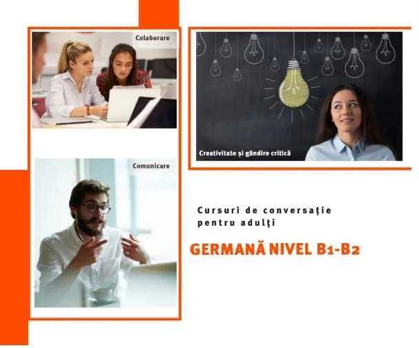 Start înscrieri- Curs de conversație în limba germană pentru adulți-nivel B1-B2