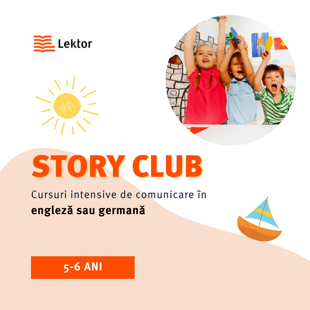 Story Club- Curs intensiv engleză și germană copii 5-6 ani