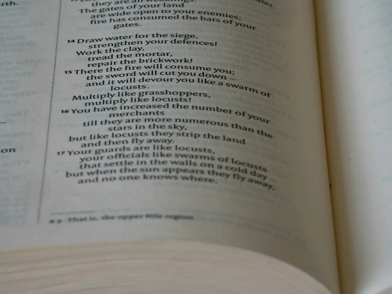 a close up of a book with an open page