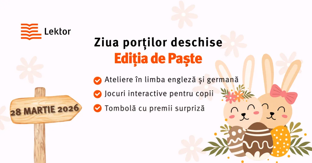 Ziua porților deschise la Lektor: Ediția de Paște!