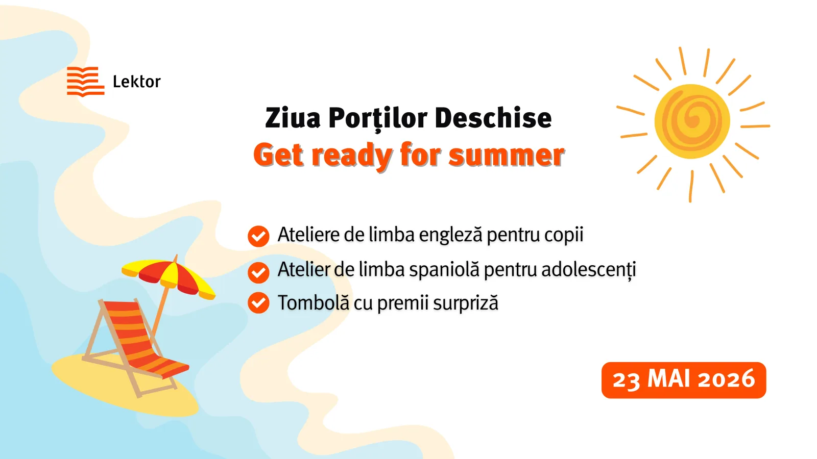 Ziua porților deschise la Lektor: Get ready for Summer 2026